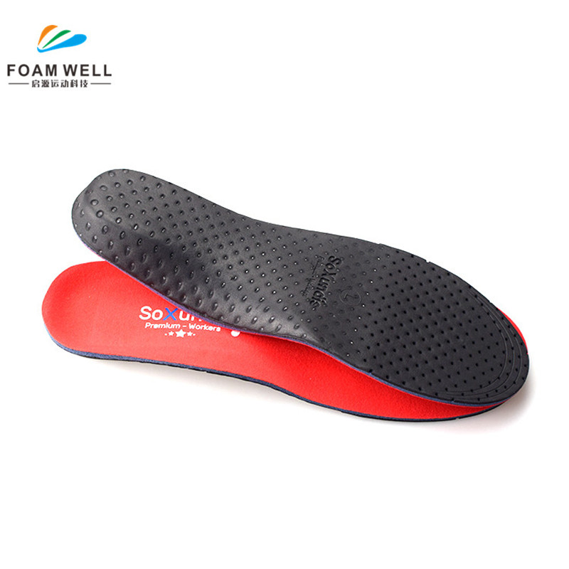 Kuum müük PU Foam EVA Shoe Insertis Plantari Faciitis Flat Foot High Arch Supporthotics Insoolid