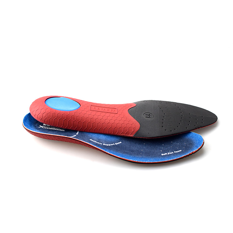 Kõrge kvaliteet Kohandada Shock Absorption Eva Arch Support Flat Feet Ortopeediline Insoles