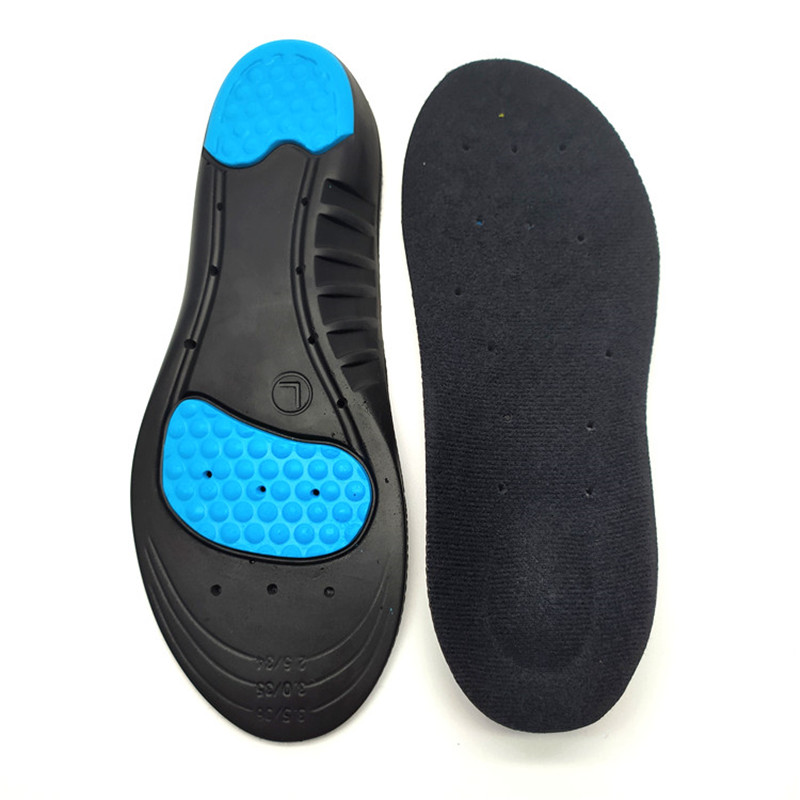 2020 Modernne disain Sweat Soft Pu Cushion Shock Absorption Comfort Running Sport Insole Massaching Lisamine